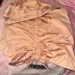 GymShark Peach Earthy Pattern Hoodie